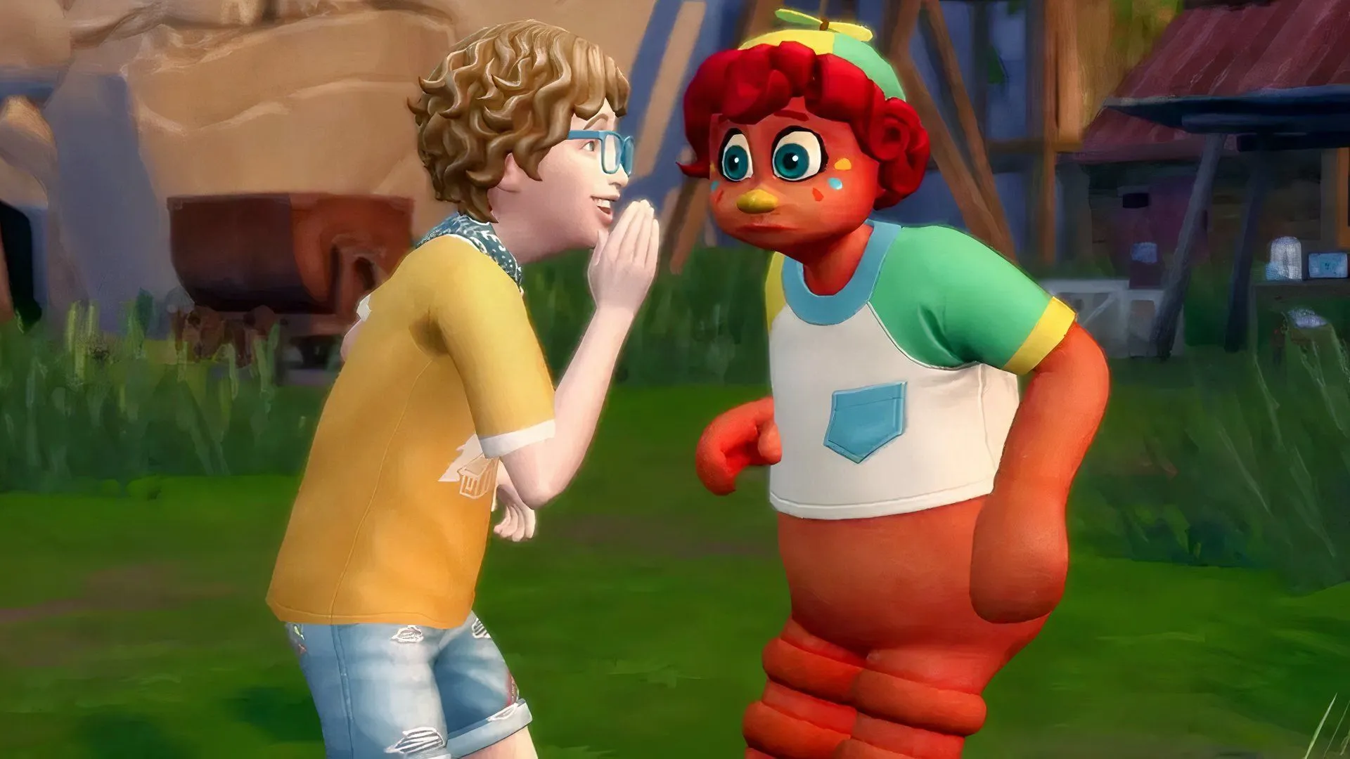 The Sims 4 cảnh nhân vật với bạn tưởng tượng – biểu tượng đa dạng giới tính trong game