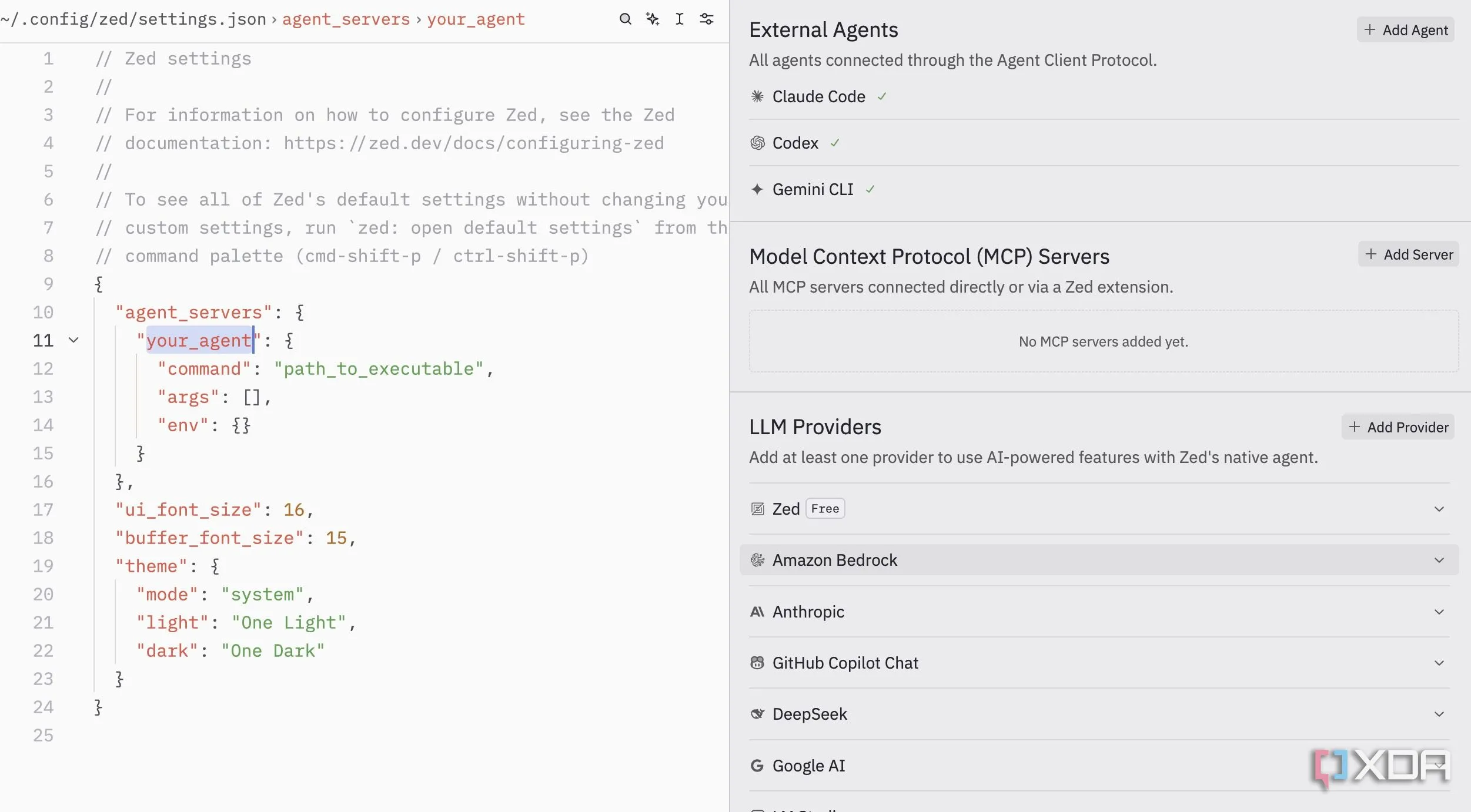Tính năng AI của Zed, dự đoán mã và Agentic editing tích hợp